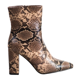 Seastar Snake Print Boot barna sokszínű Seastar Snake Print Boot barna sokszínű