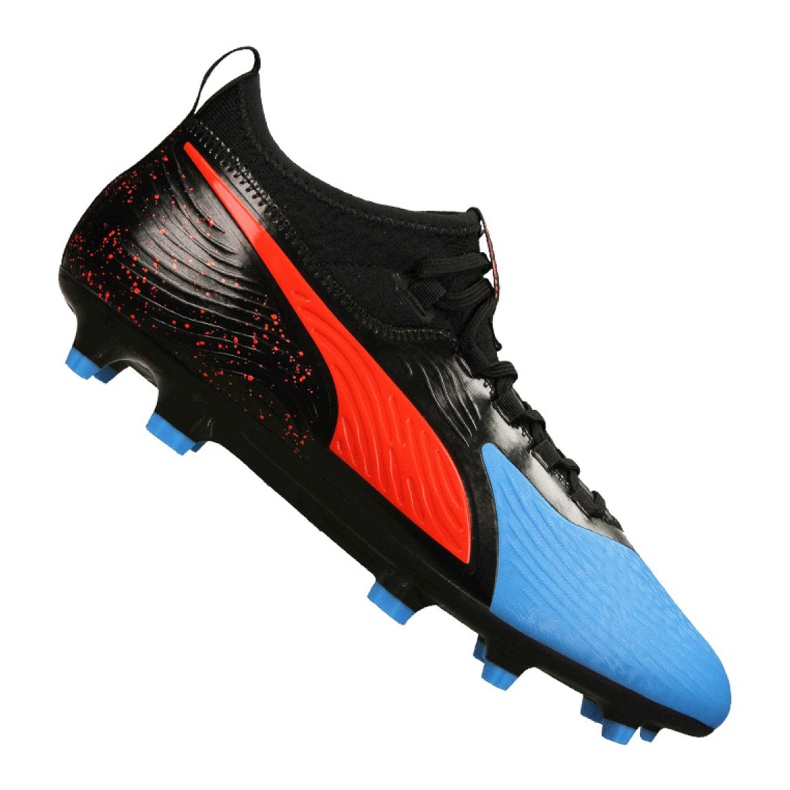Puma One 19.3 Syn Fg / Ag M 105487-01 futballcipő sokszínű fekete