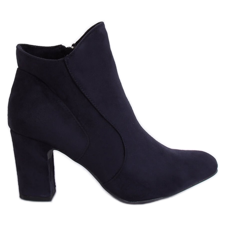 Navy blue magas sarkú csizma K1809810 Marino sötétkék