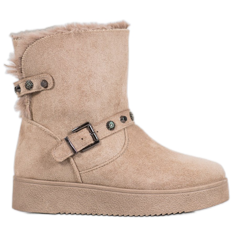 SHELOVET Mukluki repülőgépekkel barna