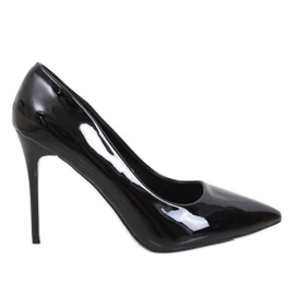 Fekete lakkozott csapok 6212-P Fekete