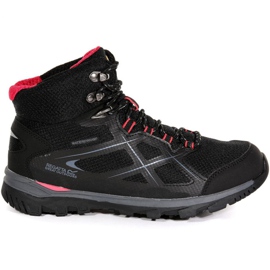 Regatta Wms Kota Mid W RWF490 7HQ Cipő fekete rózsaszín