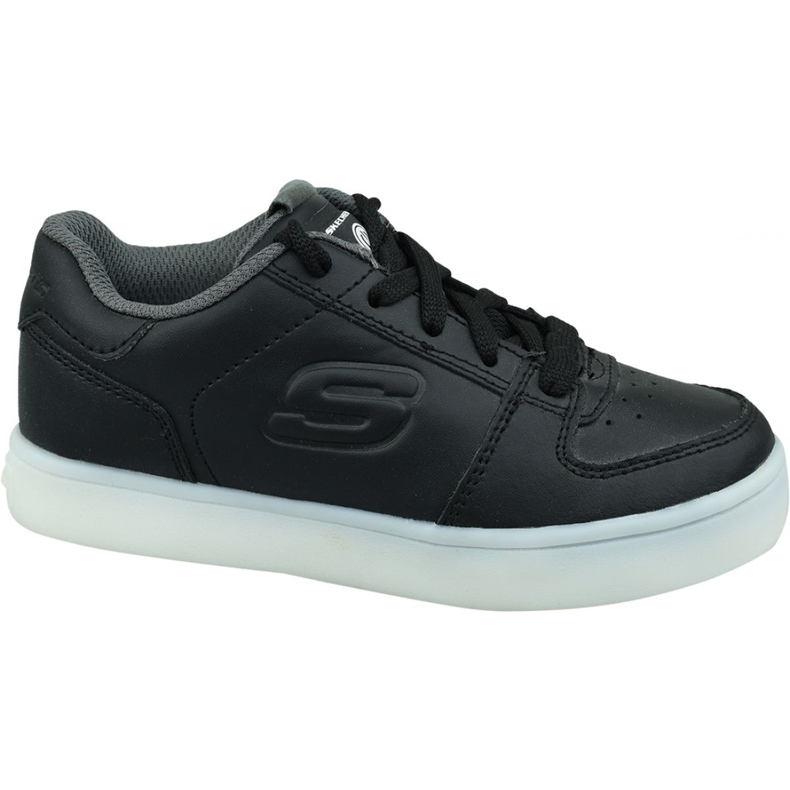 Skechers Energy Lights Jr 90601L-BLK Cipő fekete