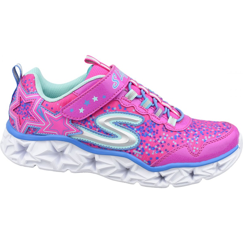 Skechers Galaxy Lights Jr 10920L-NPMT Cipő rózsaszín