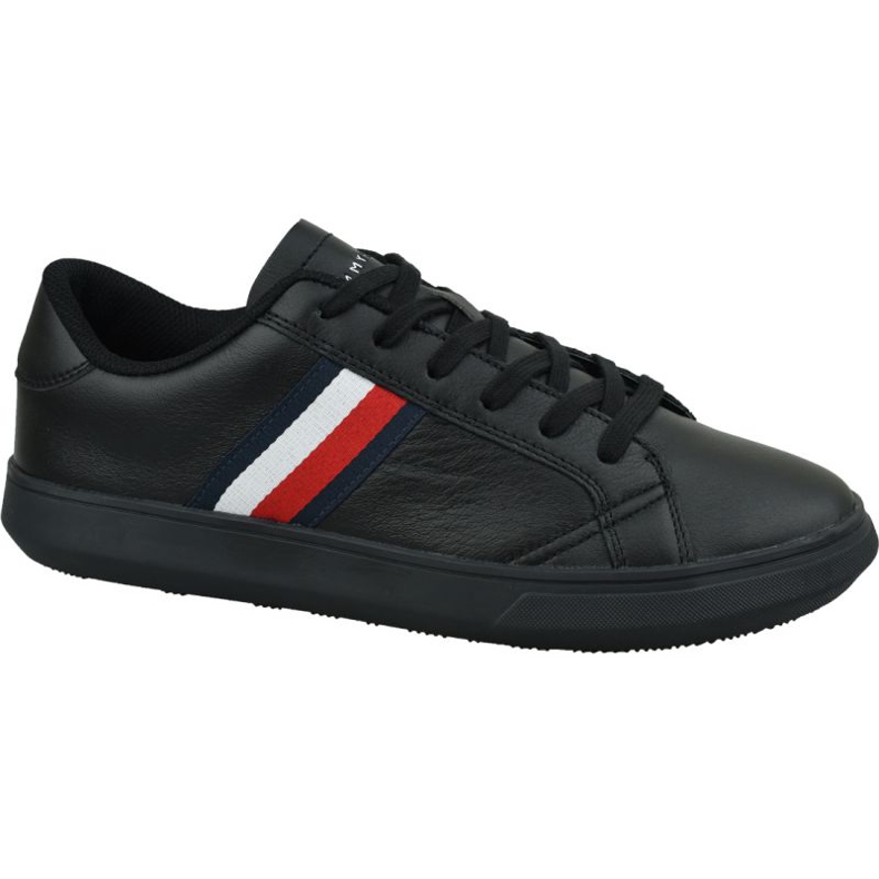 Cipő Tommy Hilfiger Essential Leather Cupsole M FM0FM02388 Bds fekete