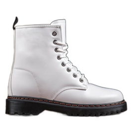 SHELOVET Fehér dolgozók öko bőrrel