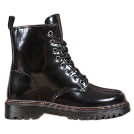 SHELOVET Fekete dolgozók öko bőrrel