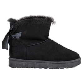 SHELOVET Meleg Mukluki íjjal fekete