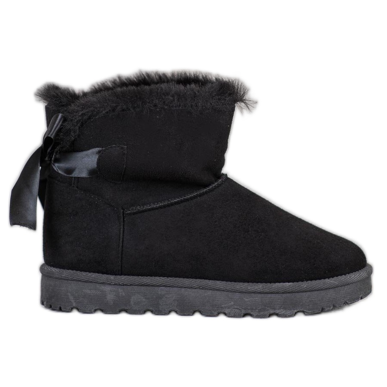 SHELOVET Meleg Mukluki íjjal fekete