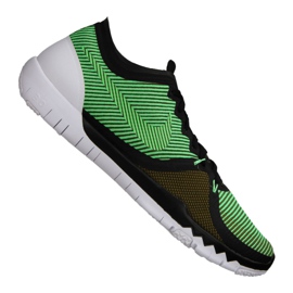 Nike Free Trainer 3.0 V4 M 749361-033 edzőcipő fekete zöld