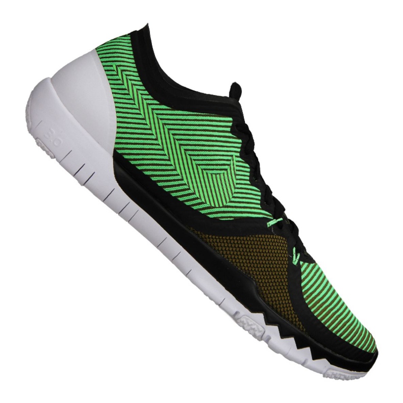 Nike Free Trainer 3.0 V4 M 749361-033 edzőcipő fekete zöld Nike Free Trainer 3.0 V4 M 749361-033 edzőcipő fekete zöld