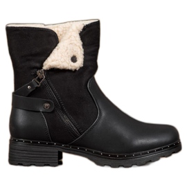 SHELOVET Összecsukható cipővel dolgozók fekete