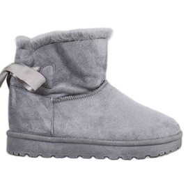 SHELOVET Meleg Mukluki íjjal szürke