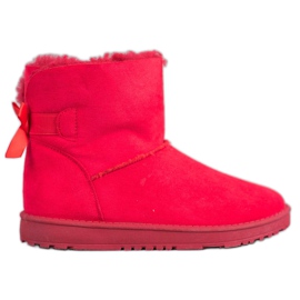 Haver Kényelmes Mukluki piros