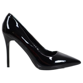 SHELOVET Lakkozott szivattyúk fekete