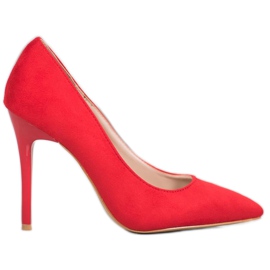 R'S Velúr sarok piros