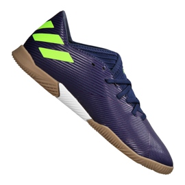 Adidas Nemeziz Messi 19.3 Jr EF1815 cipőben sötétkék ibolya