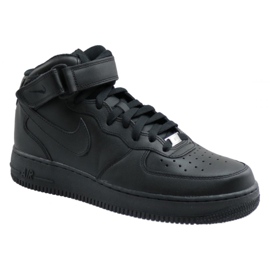 Nike Air Force 1 Mid 07 M 315123-001 cipő fekete Nike Air Force 1 Mid 07 M 315123-001 cipő fekete