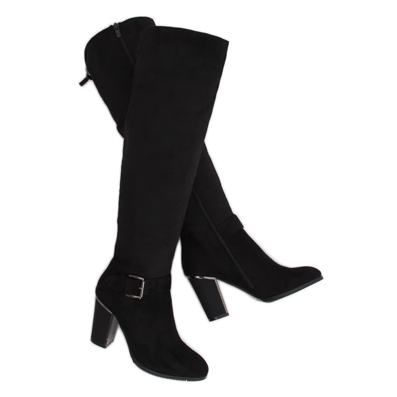 Fekete magassarkú 1105-GG Fekete