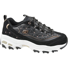 Skechers D'Lites W 13087-BKRG fekete