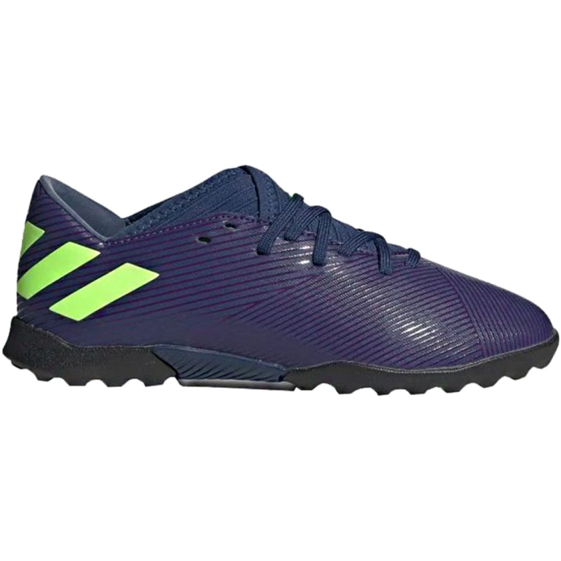 Adidas Nemeziz Messi 19.3 Tf Jr EF1811 futballcipő fekete sötétkék