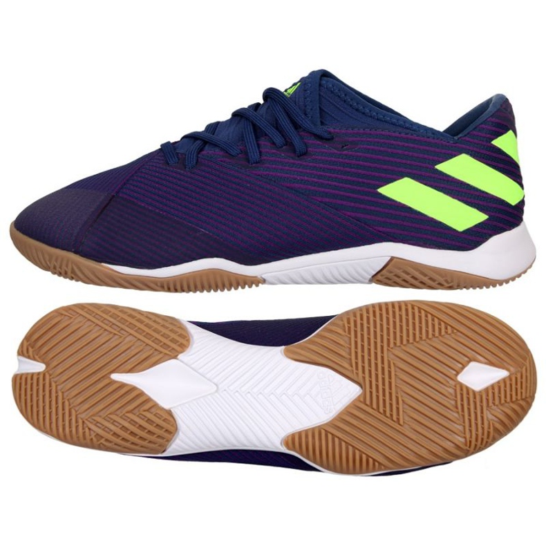 Adidas Nemeziz Messi 19.3 In M EF1812 cipő sötétkék kék és sötétkék