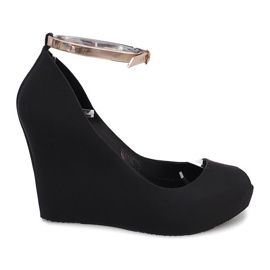 Meliski Open Wedge AE815 fekete