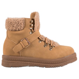 Stílusos VICES csizma barna Stílusos VICES csizma barna