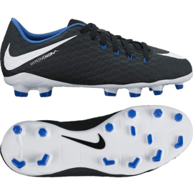 Nike Hypervenom Phelon Iii Fg Jr 852595-002 fekete fekete