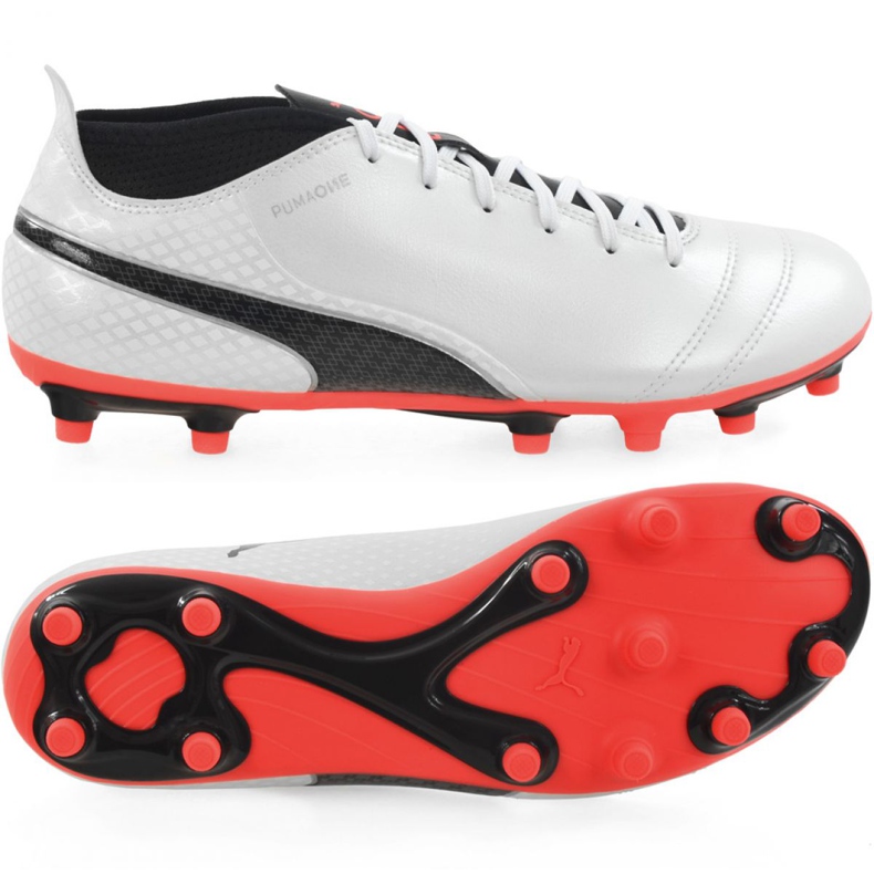Futballcipő Puma One 17.4 Fg M 104075 01 sokszínű fehér