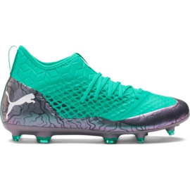 Futballcipő Puma Future 2.3 Netfit Fg Ag Color Shift M 104832 01 zöld zöld