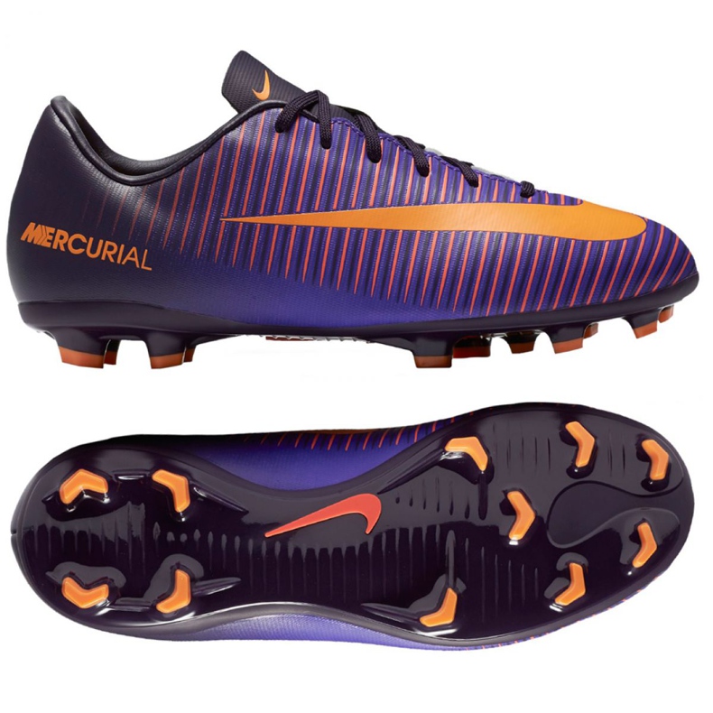 Nike Mercurial Vapor Xi Fg Jr 831945-585 futballcipő ibolya ibolya Nike Mercurial Vapor Xi Fg Jr 831945-585 futballcipő ibolya ibolya