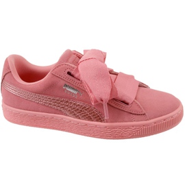 Puma Suede Heart Snk Jr 364918-05 rózsaszín Puma Suede Heart Snk Jr 364918-05 rózsaszín