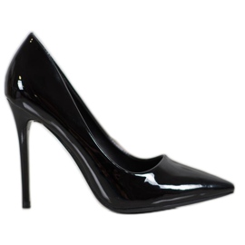 Small Swan Lakkozott csapok fekete Small Swan Lakkozott csapok fekete