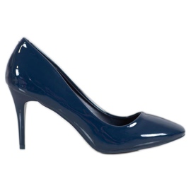 Comer Navy Lakkozott Pins kék