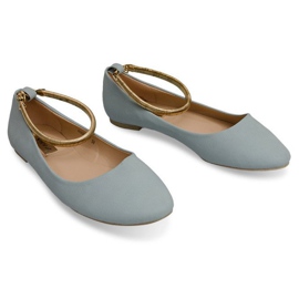 Balerinák Gyönyörű dekoráció a bokán A607 Kék Balerinák Gyönyörű dekoráció a bokán A607 Kék