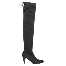 Filippo Magas sarkú csizma fekete