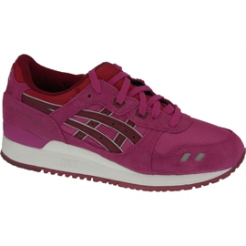 Asics Gel Lyte Iii W H483N-2526 piros sokszínű