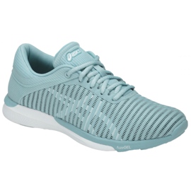 Asics FuzeX Rush Adapt W T885N-1401 cipő kék