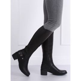 Fekete Fekete magas sarkú cipő CH1961 Black II Fekete Fekete magas sarkú cipő CH1961 Black II