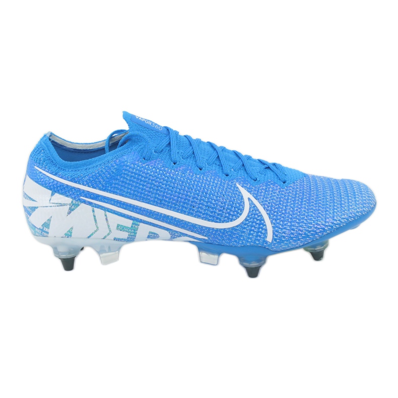 Nike Mercurial Vapor 13 Elite SG-Pro Ac M AT7899 414 futballcipő kék