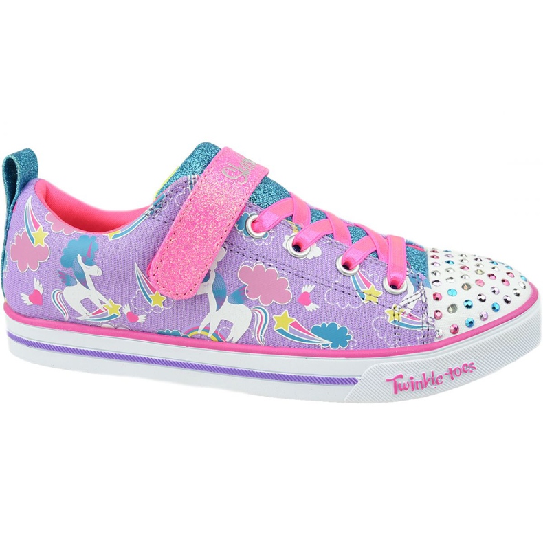 Skechers Sparkle Lite Jr 20212L-LVMT Cipő ibolya