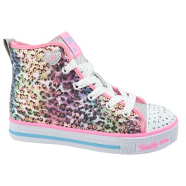 Skechers Twinkle Lite Jr 20241L-PKMT sokszínű