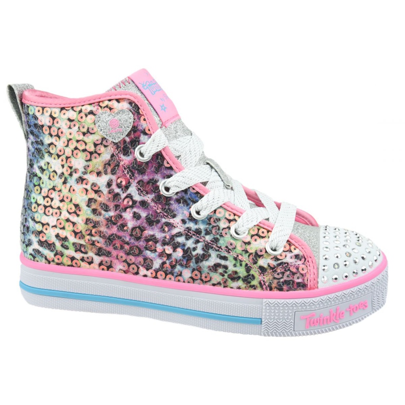 Skechers Twinkle Lite Jr 20241L-PKMT sokszínű