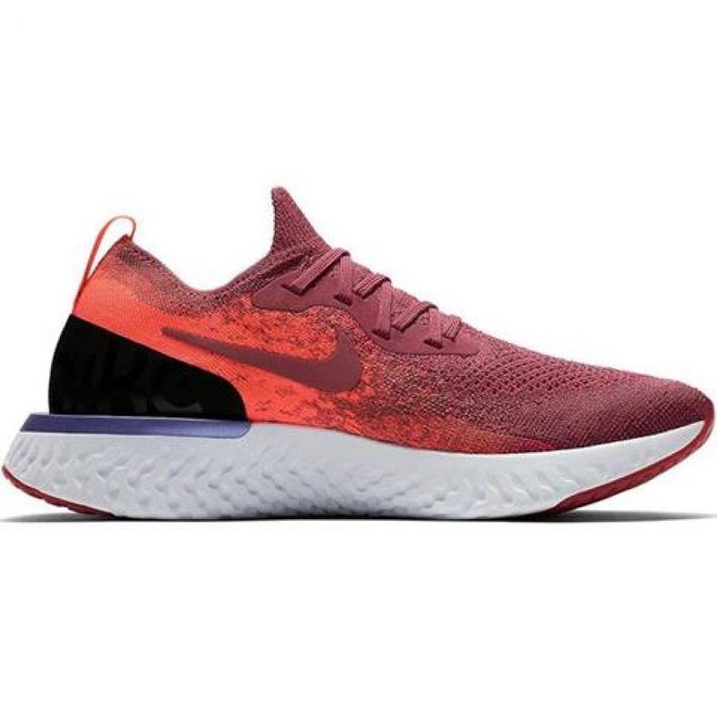 Nike Epic React Flyknit W AQ0070 601 futócipő piros