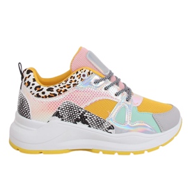 NB317P Sárga színű sportcipő sokszínű