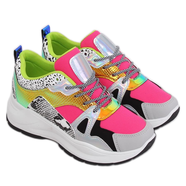 NB317P Fekete sportcipő sokszínű