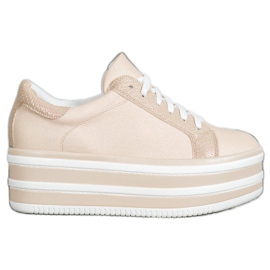 Seastar Cipők a divat platformon barna