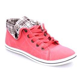 Magas cipők DD52 Peach átalakítása sárga Magas cipők DD52 Peach átalakítása sárga