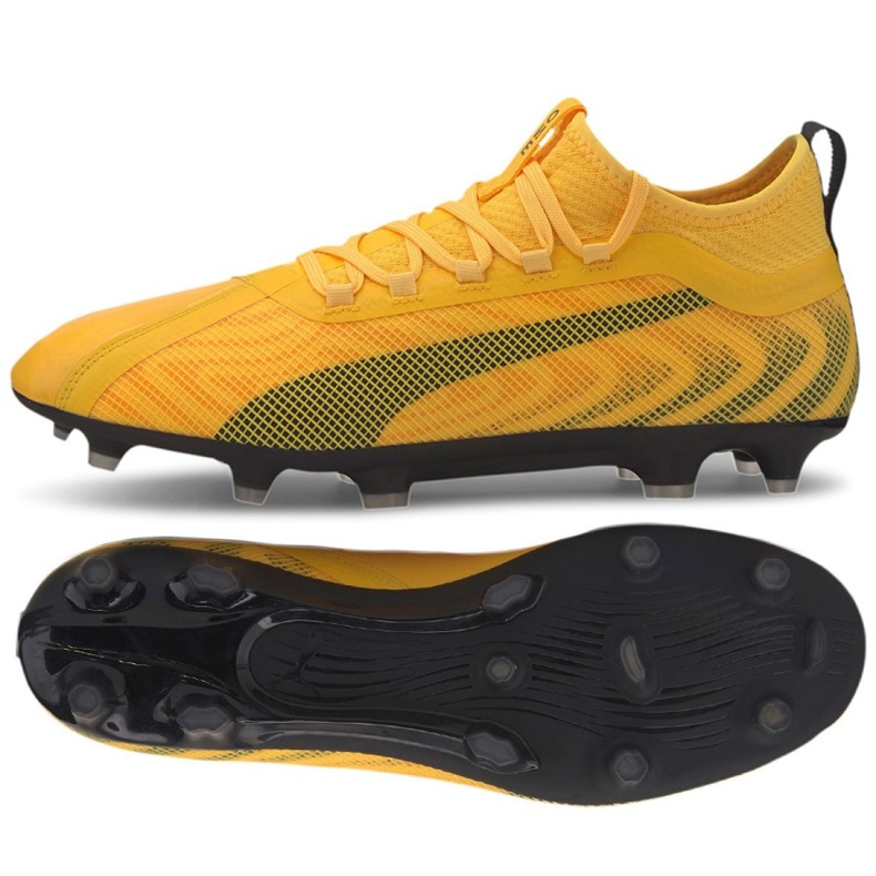 Futballcipő Puma One 20.2 Fg Ag M 105823 01 sárga sárga